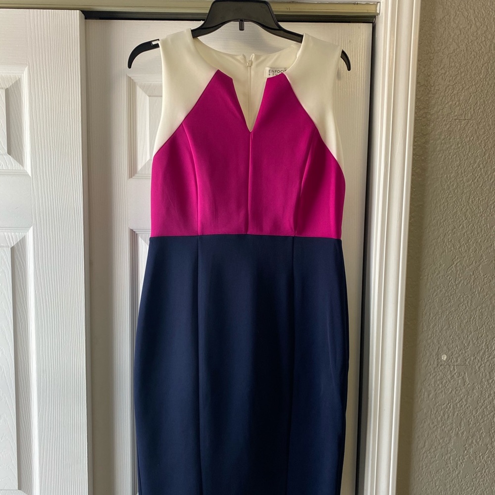 Color Block Sheath Dress